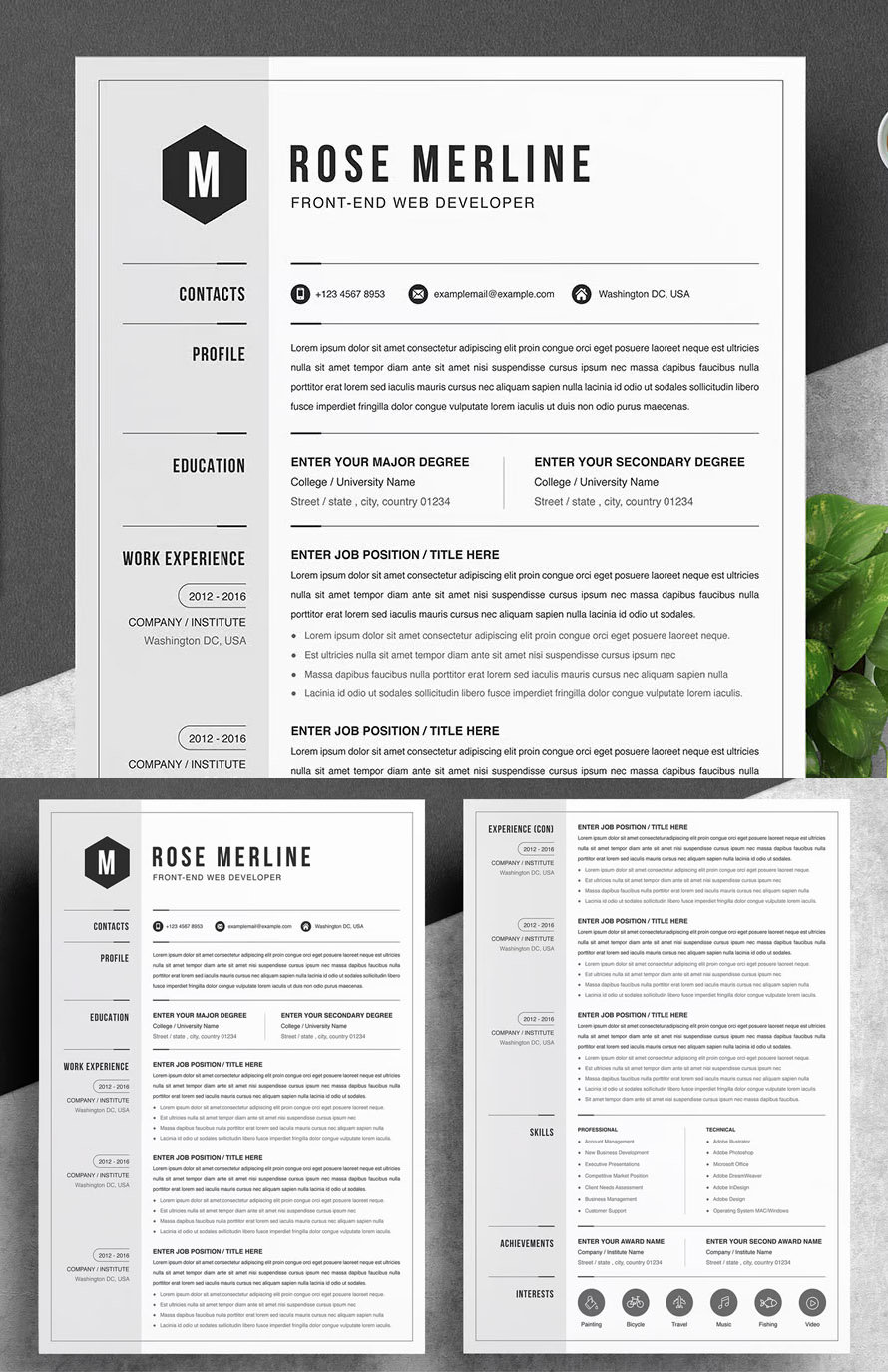 Creative Resume Template