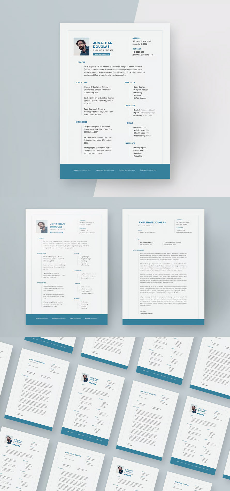 Minimal CV Resume