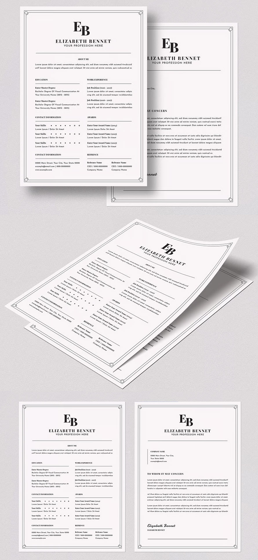 Best Minimal Resume Template