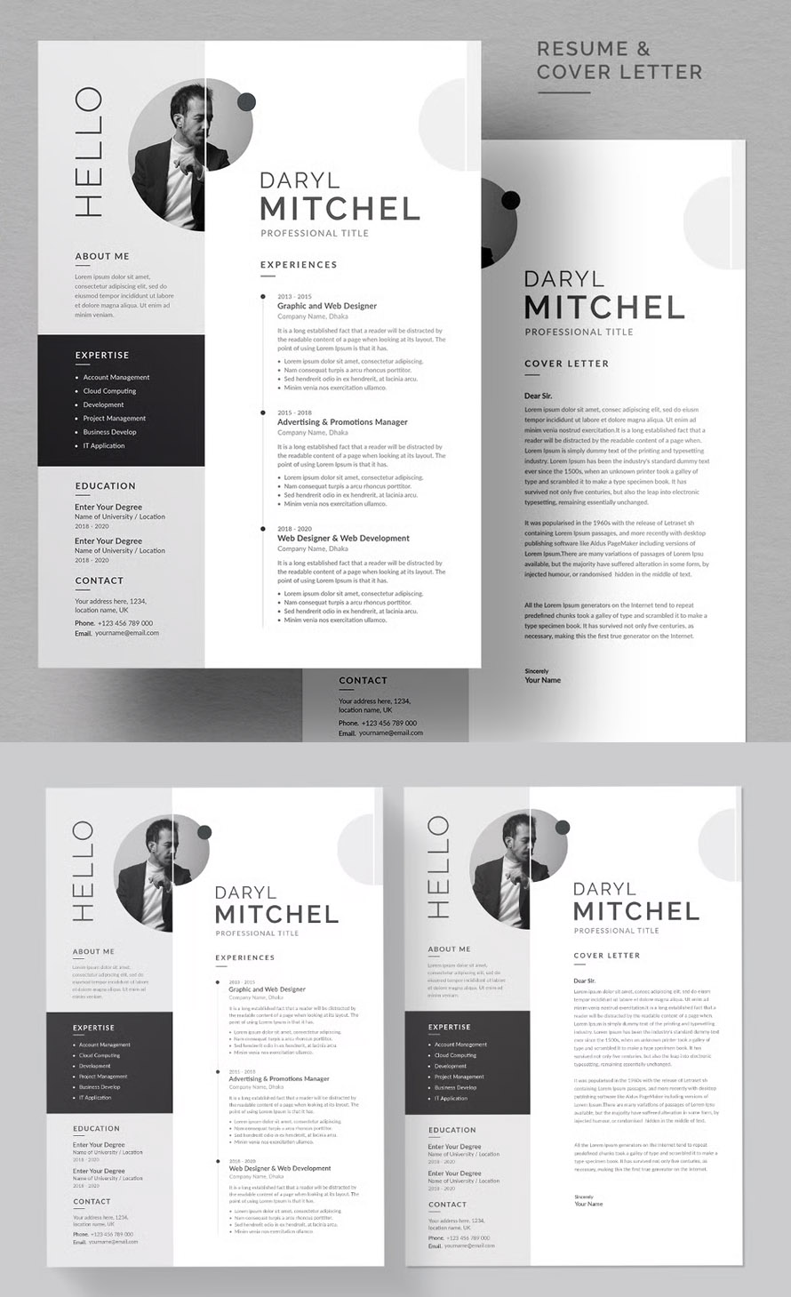 Minimal Resume CV