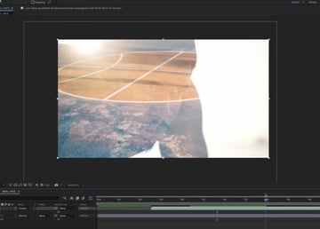 After Effects collage animation: blending mode.