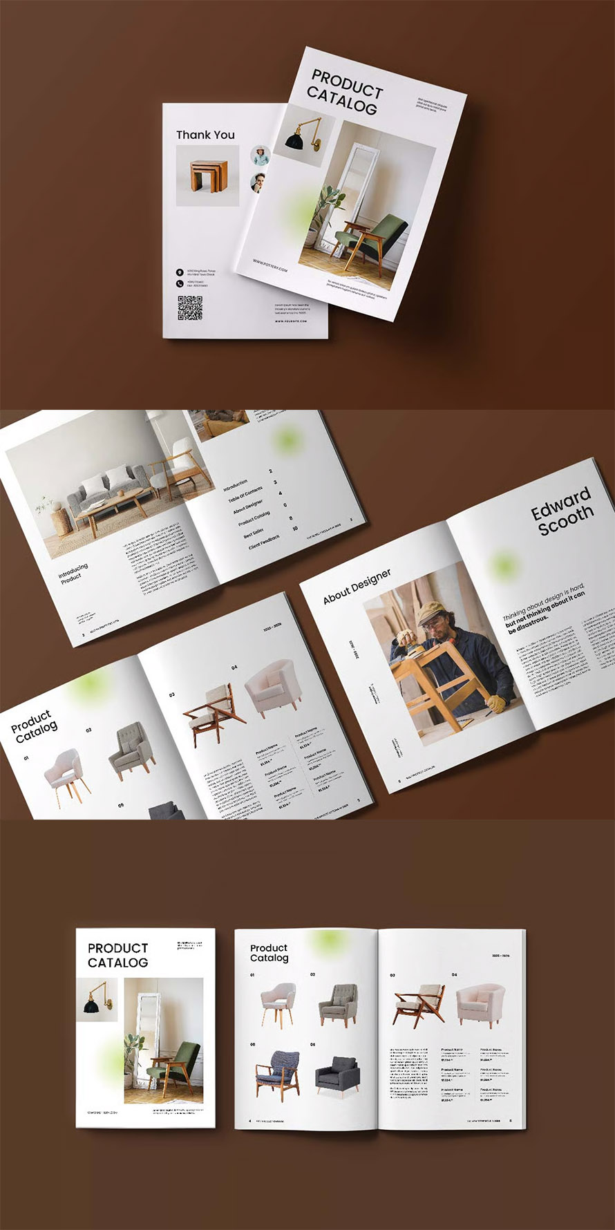 Modern Product Catalog Template