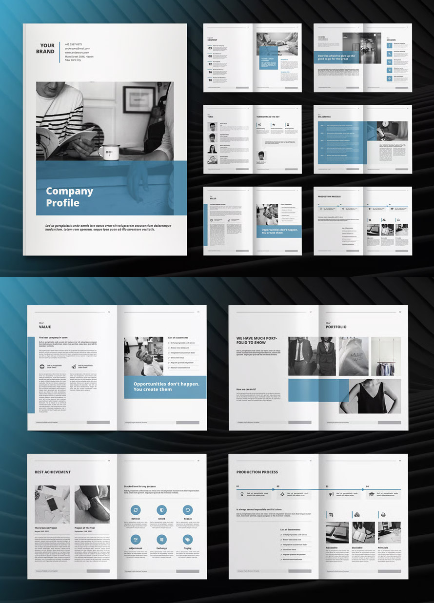 Company Profile Brochure Template