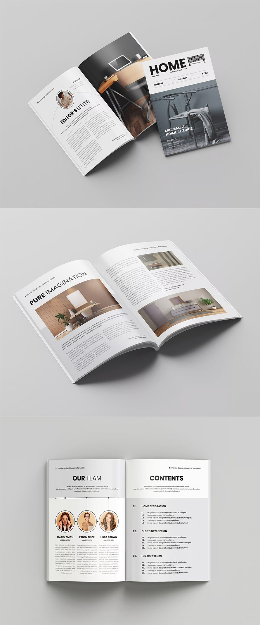 Perfect Interior Magazine Design Template