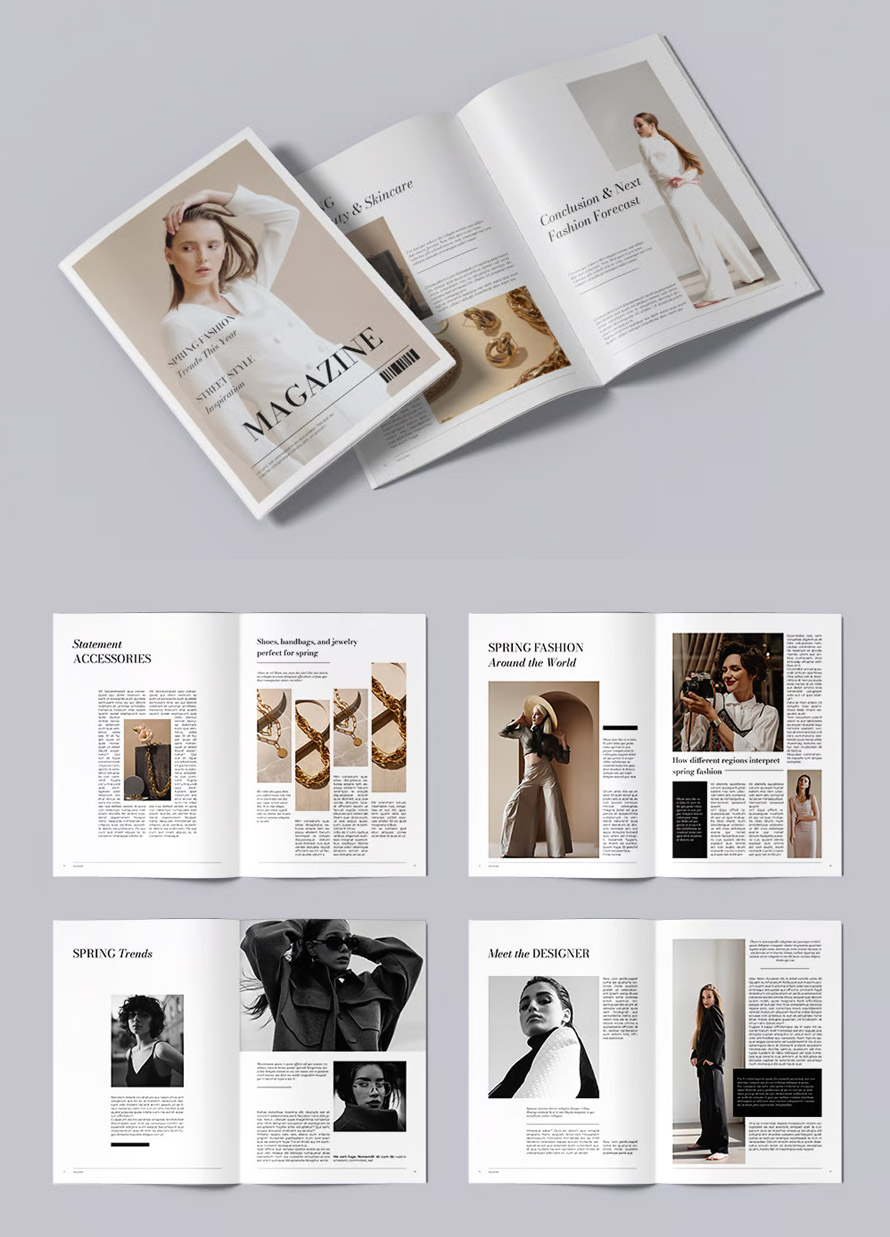 Magazine Brochure Template