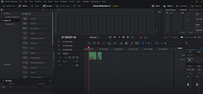 Fairlight tab