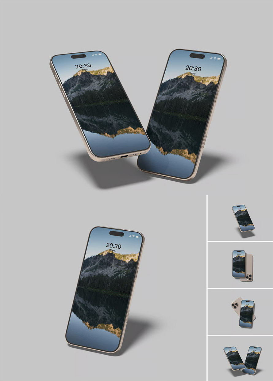 iPhone 16 Pro Max Mockup