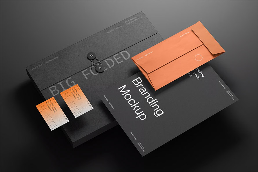 Modern Stationery Branding Mockup