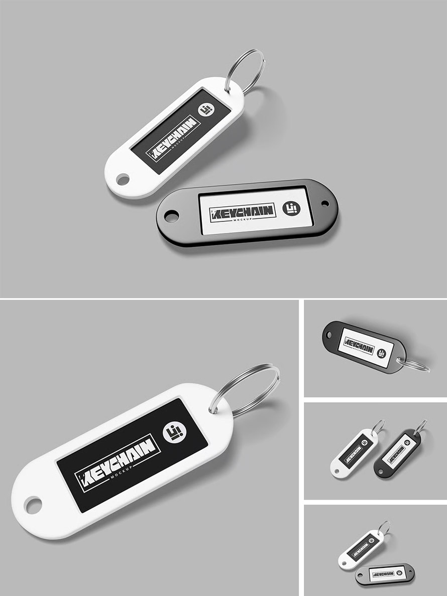 Keychain Mockup