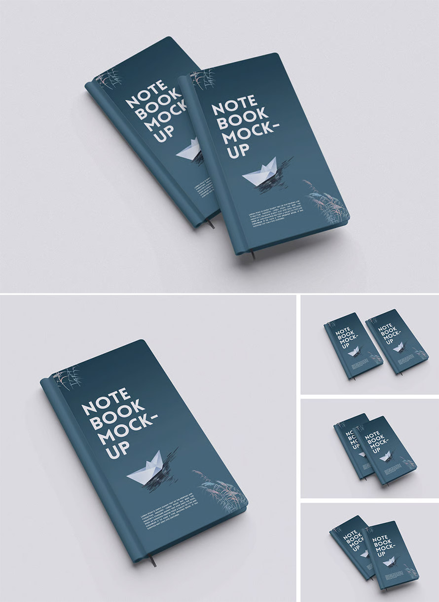 Best NoteBook Mockup