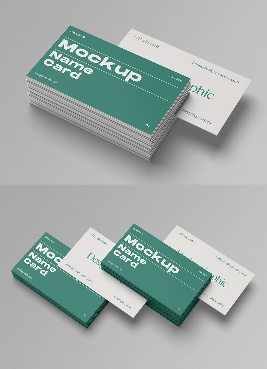 Name Card Mockup