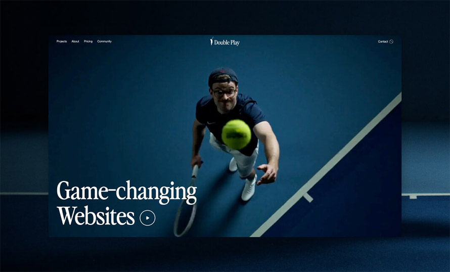 Double Play Website Design