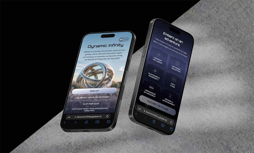 Dynamic Infinity Website Design