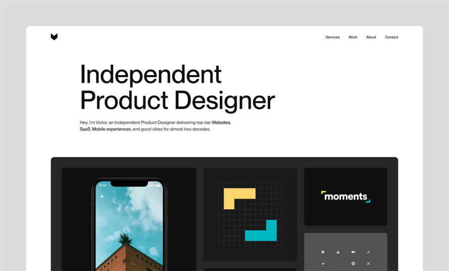 Victor Berbel Website Design