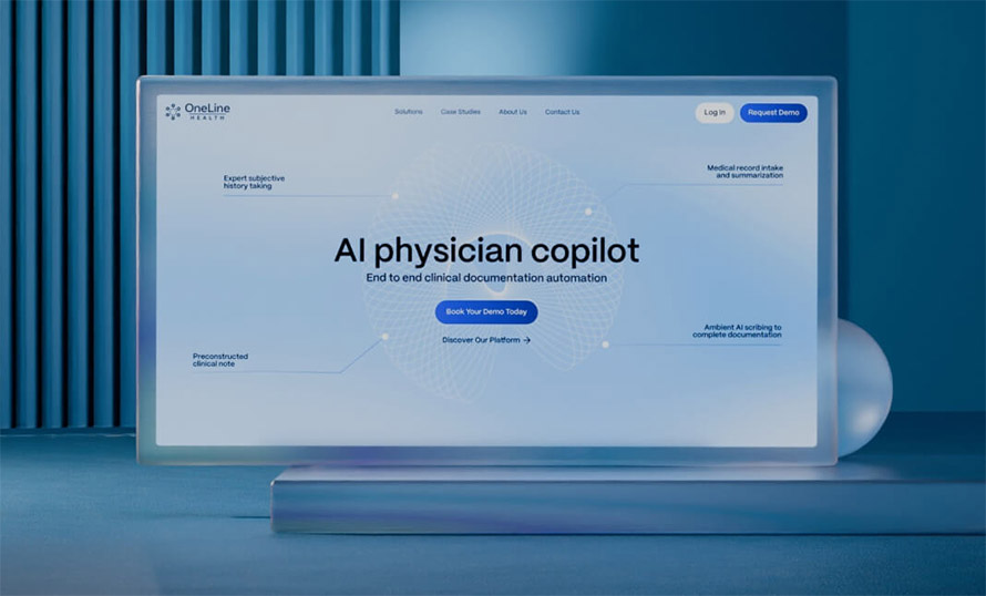 OneLine Health Website Design