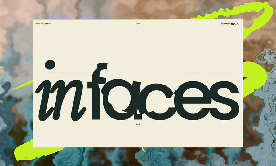 Infaces Website Design
