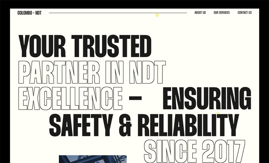 Colombo NDT Website Design