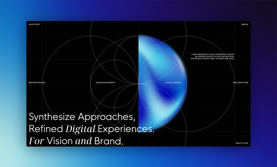 Kaito Note Website Design