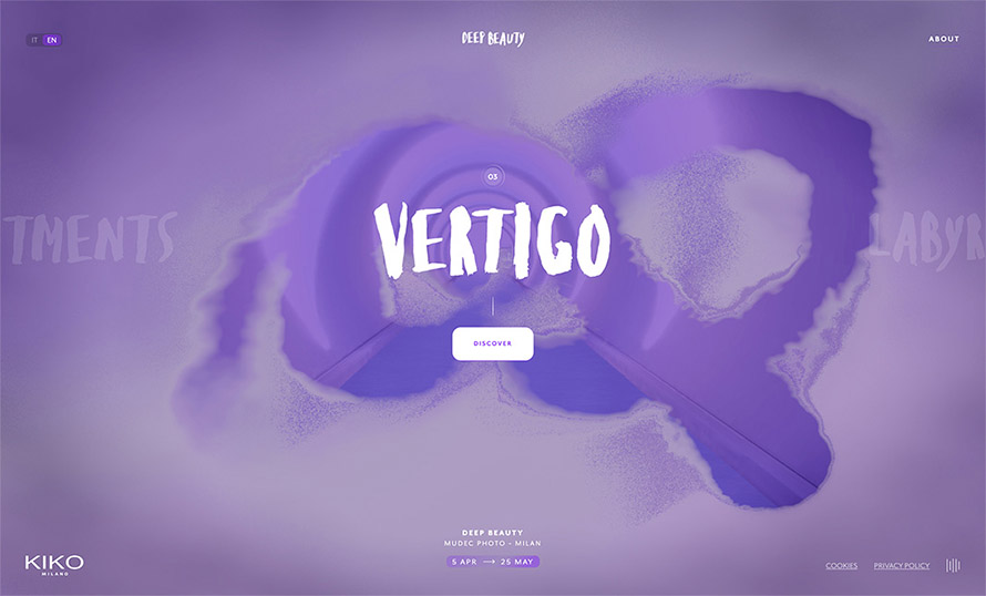 Deep Beauty Website Design