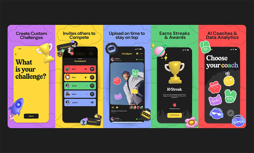 The Challenge Creation App Website Design