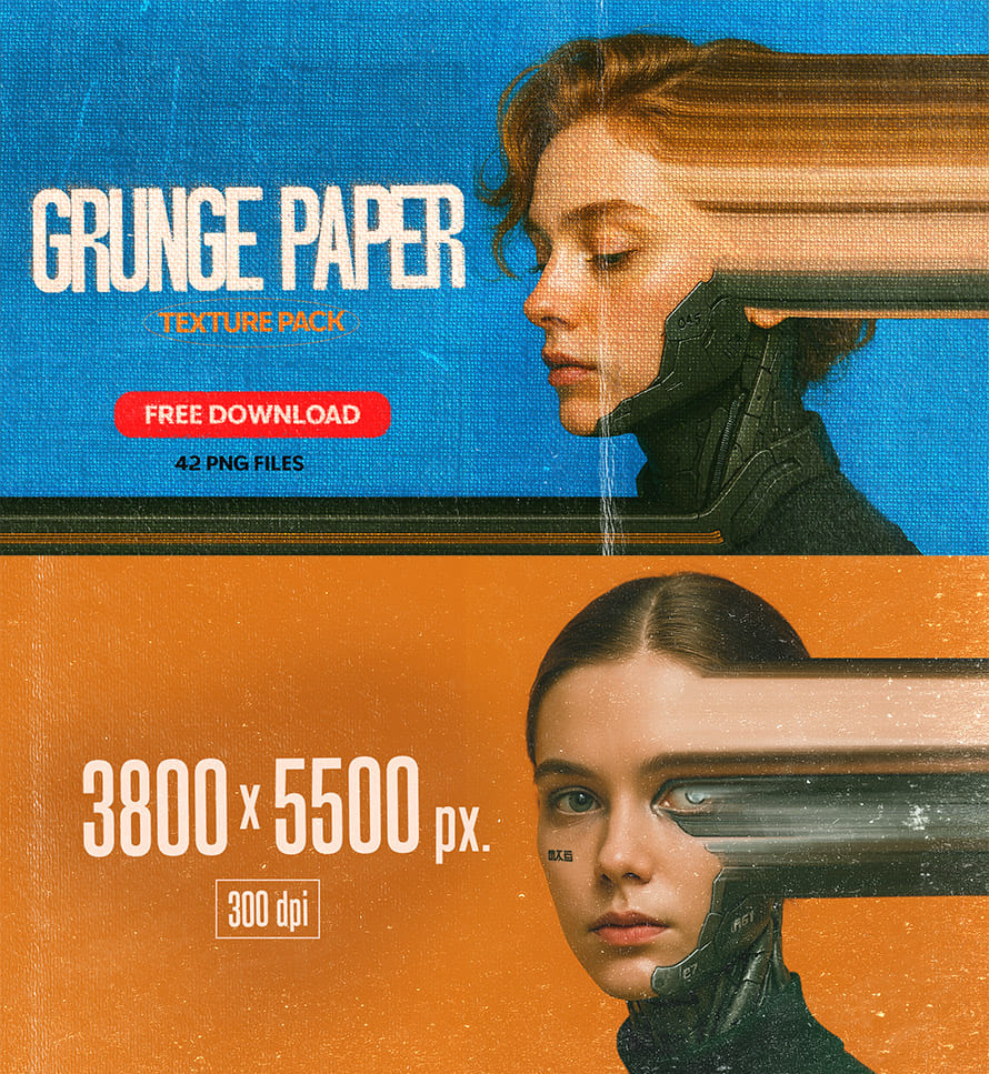 Grunge Paper Texture Pack