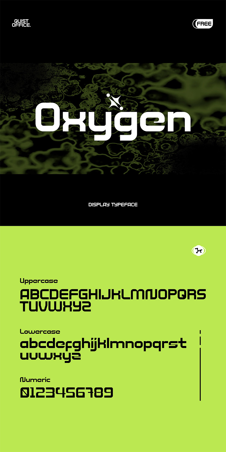 Oxygen Display Font