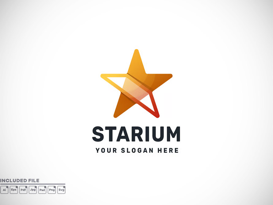 Star Gradient Colorful Logo