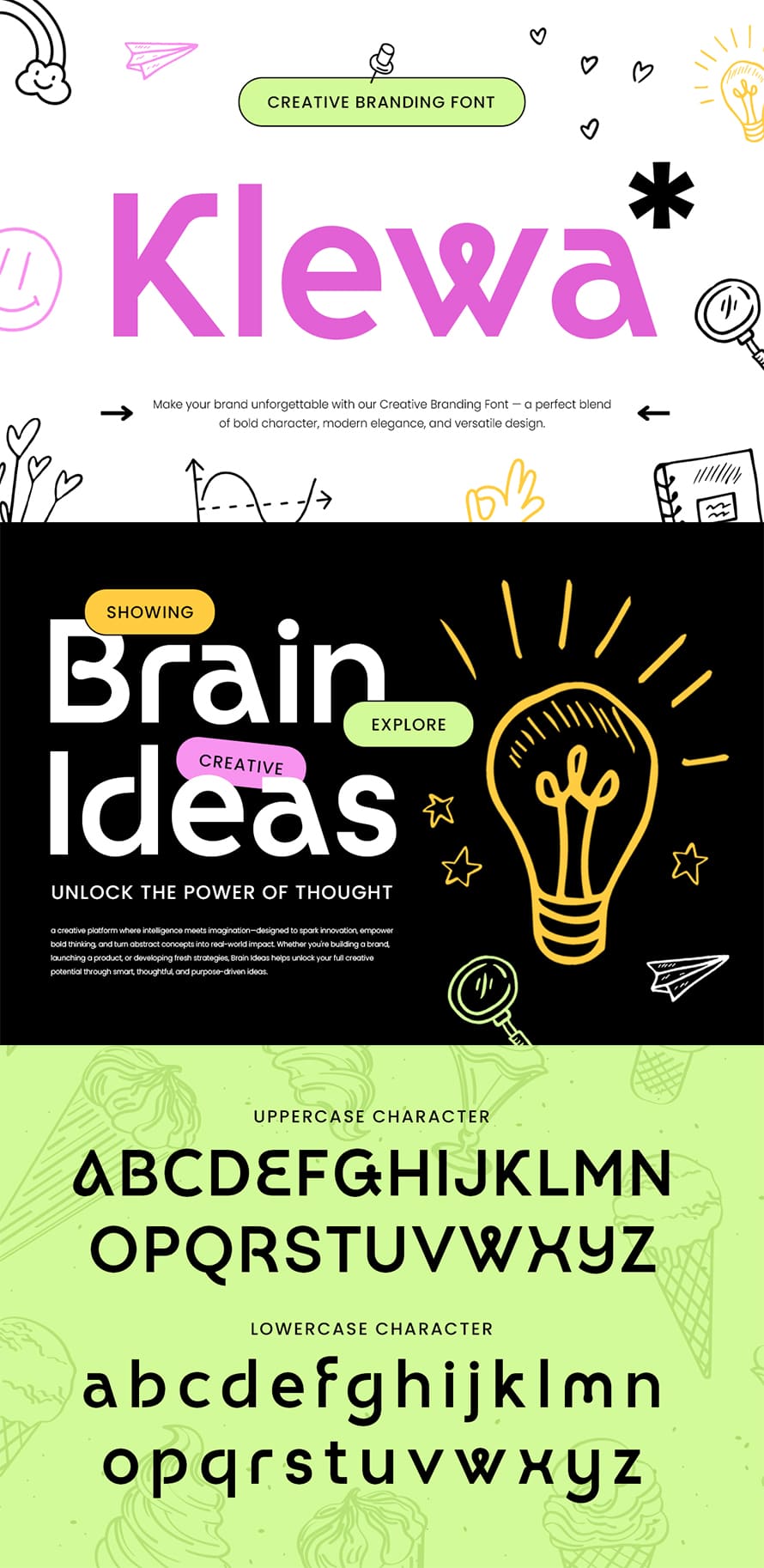 Creative Branding Font