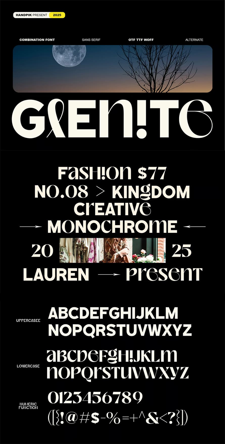 Glenite Font