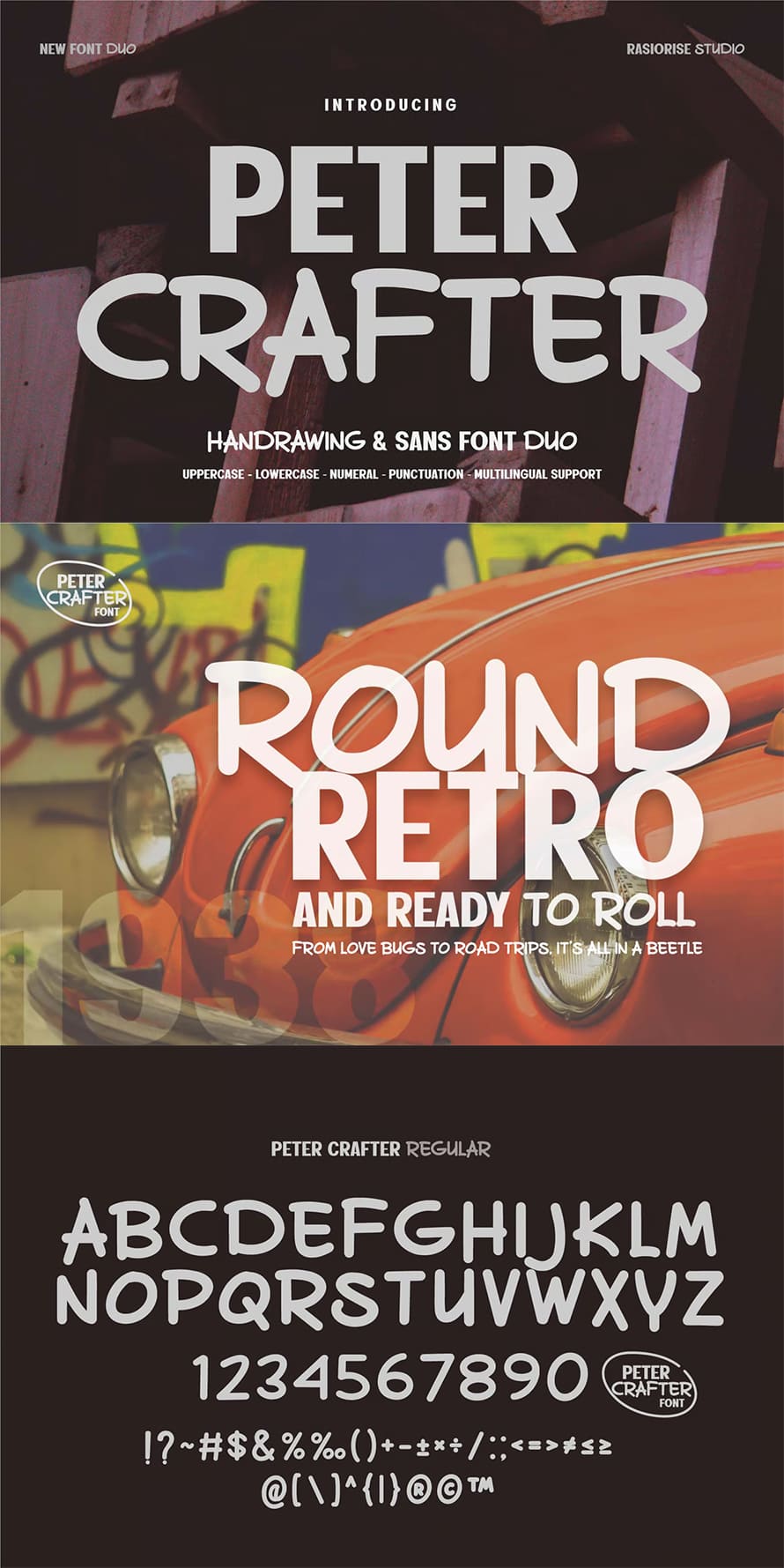 Peter Crafter Font