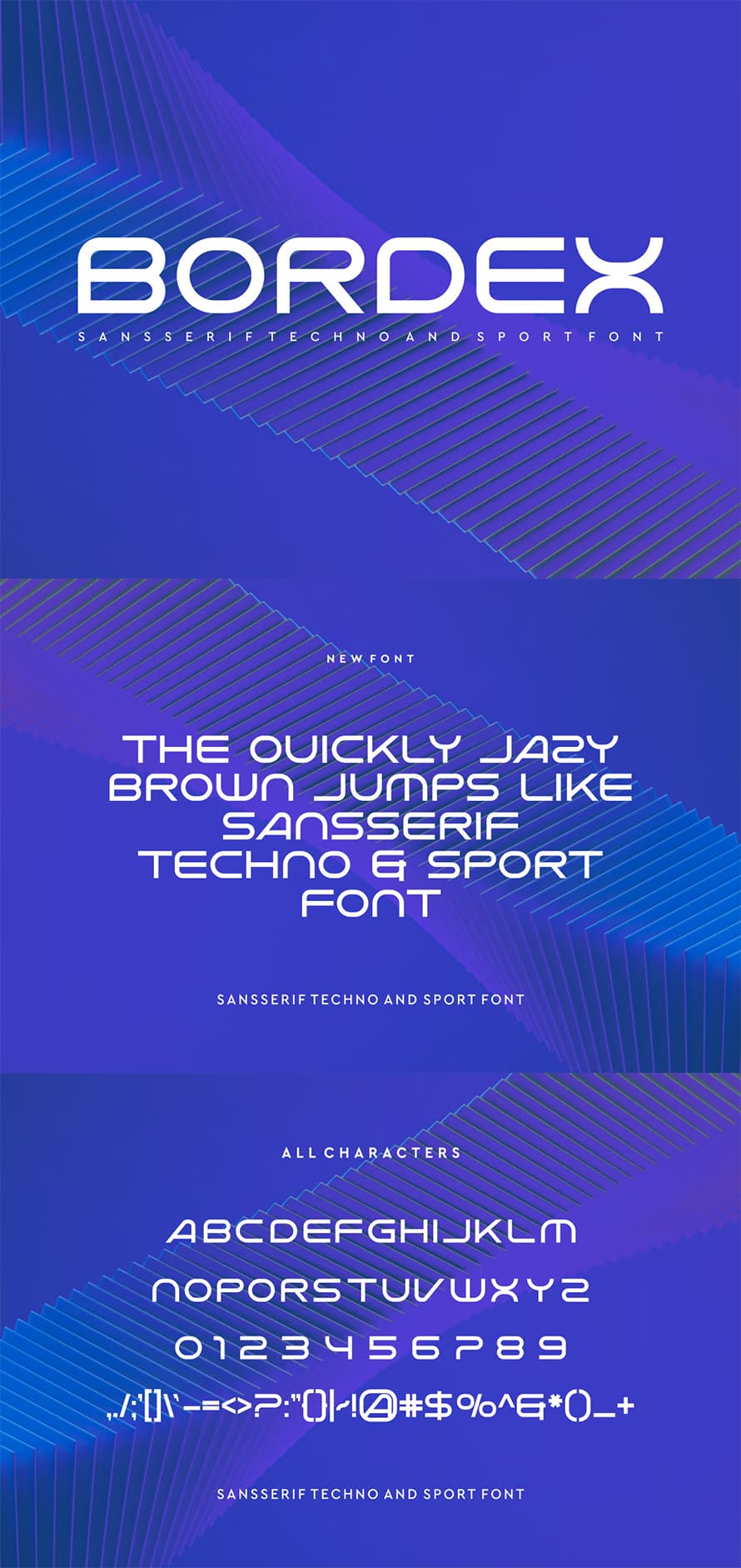 Bordex Display Font
