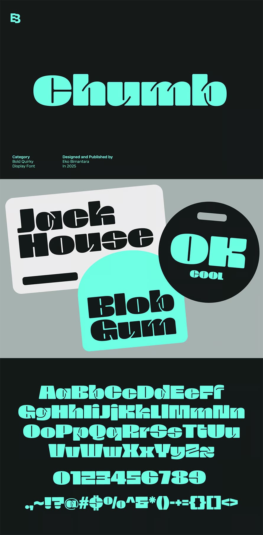 Chumb Sans Serif Font