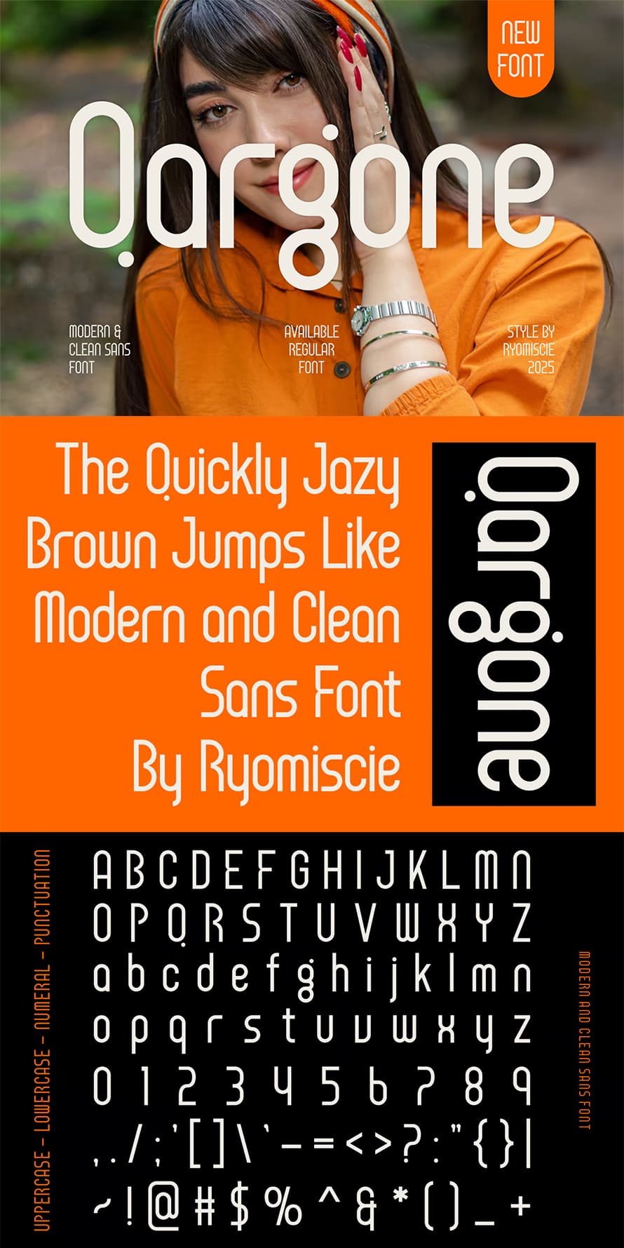 Qargone Modern And Clean Sans Font