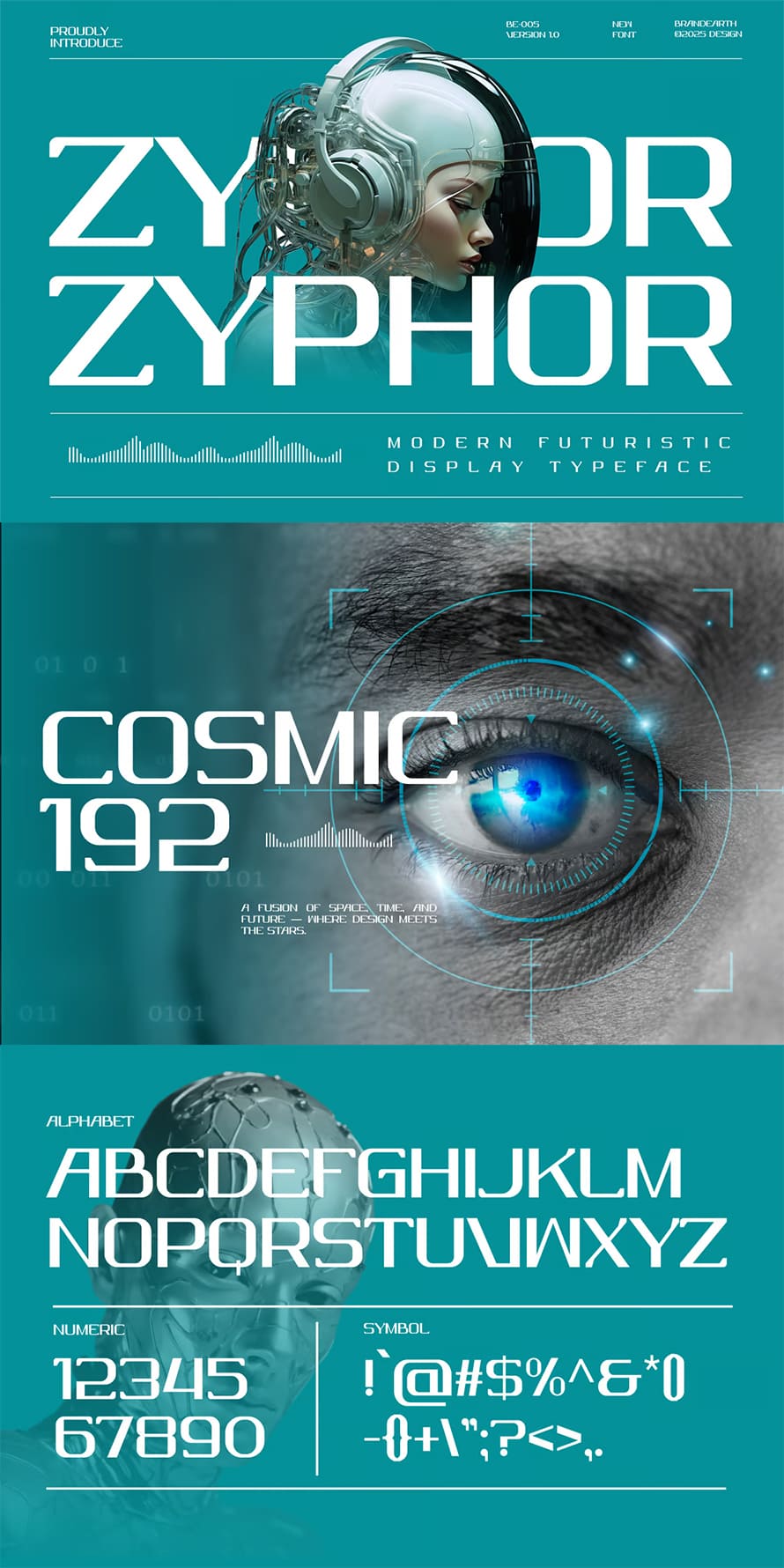 Zyphor Futuristic Font