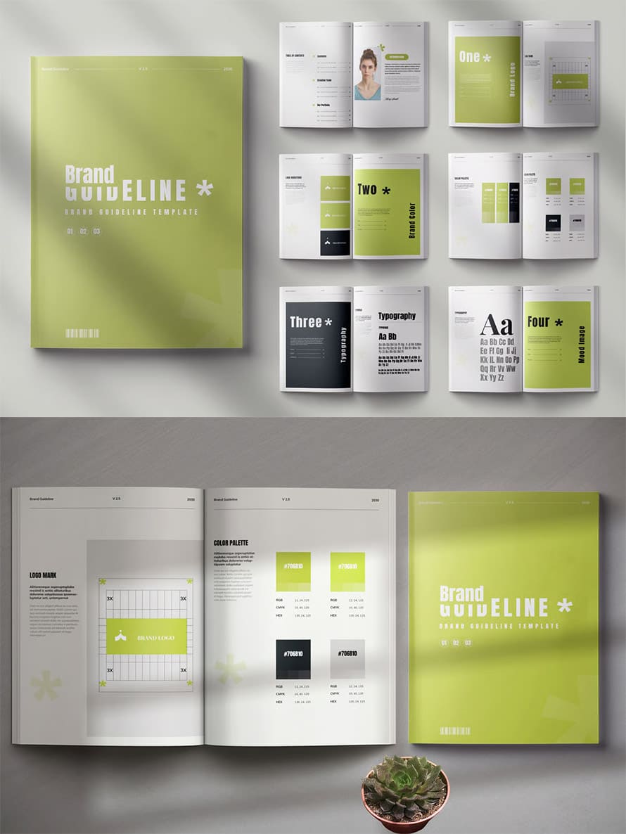 Perfect Brand Guideline Template