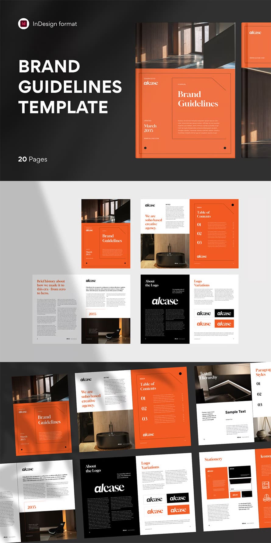 Alcase Brand Guideline Template