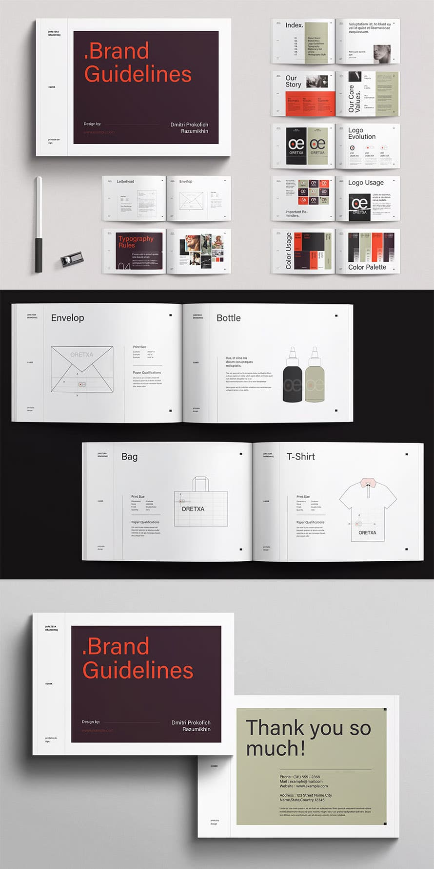Creative Brand Identity Guidelines Template