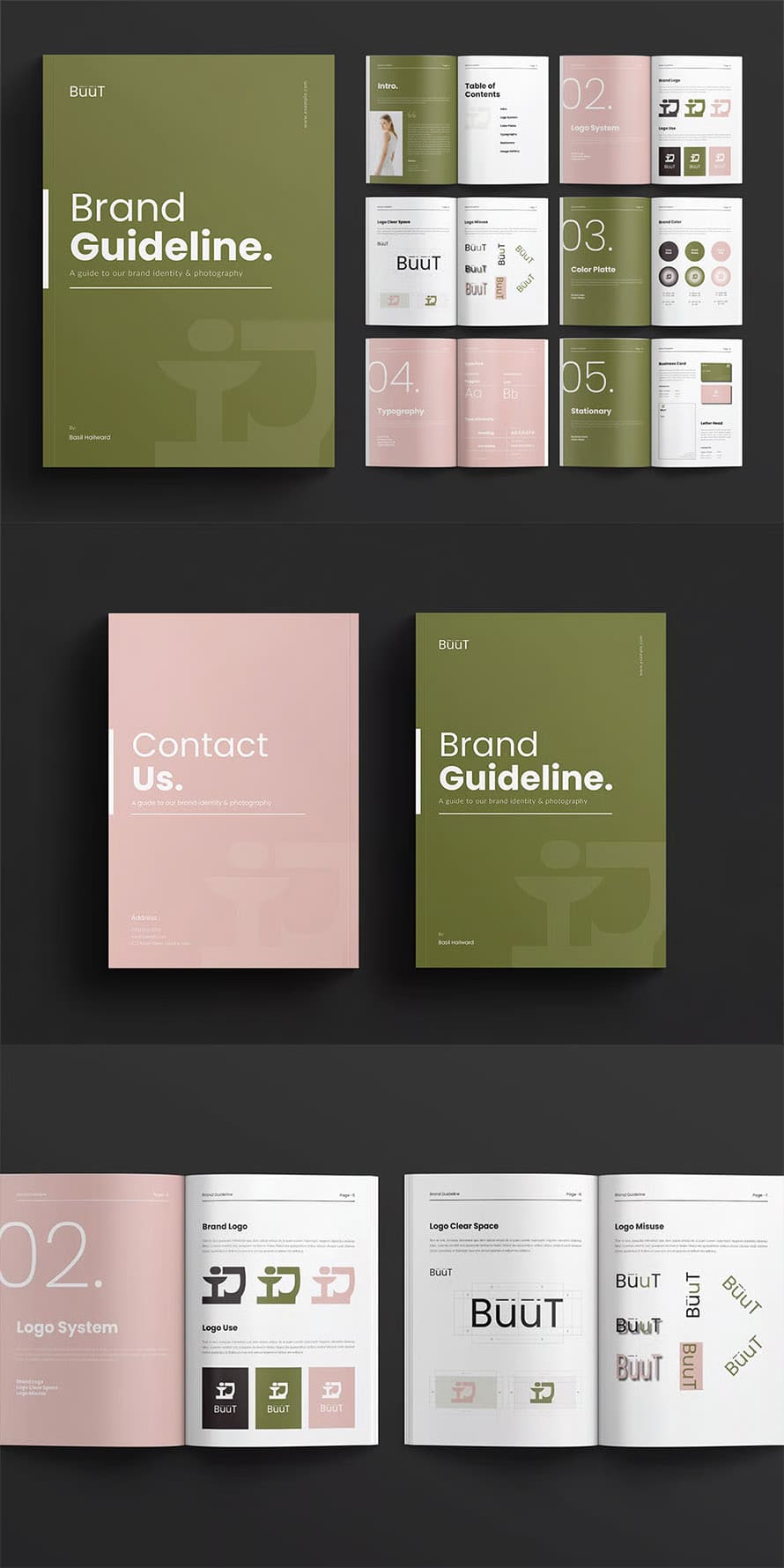 Attractive Brand Guideline Template