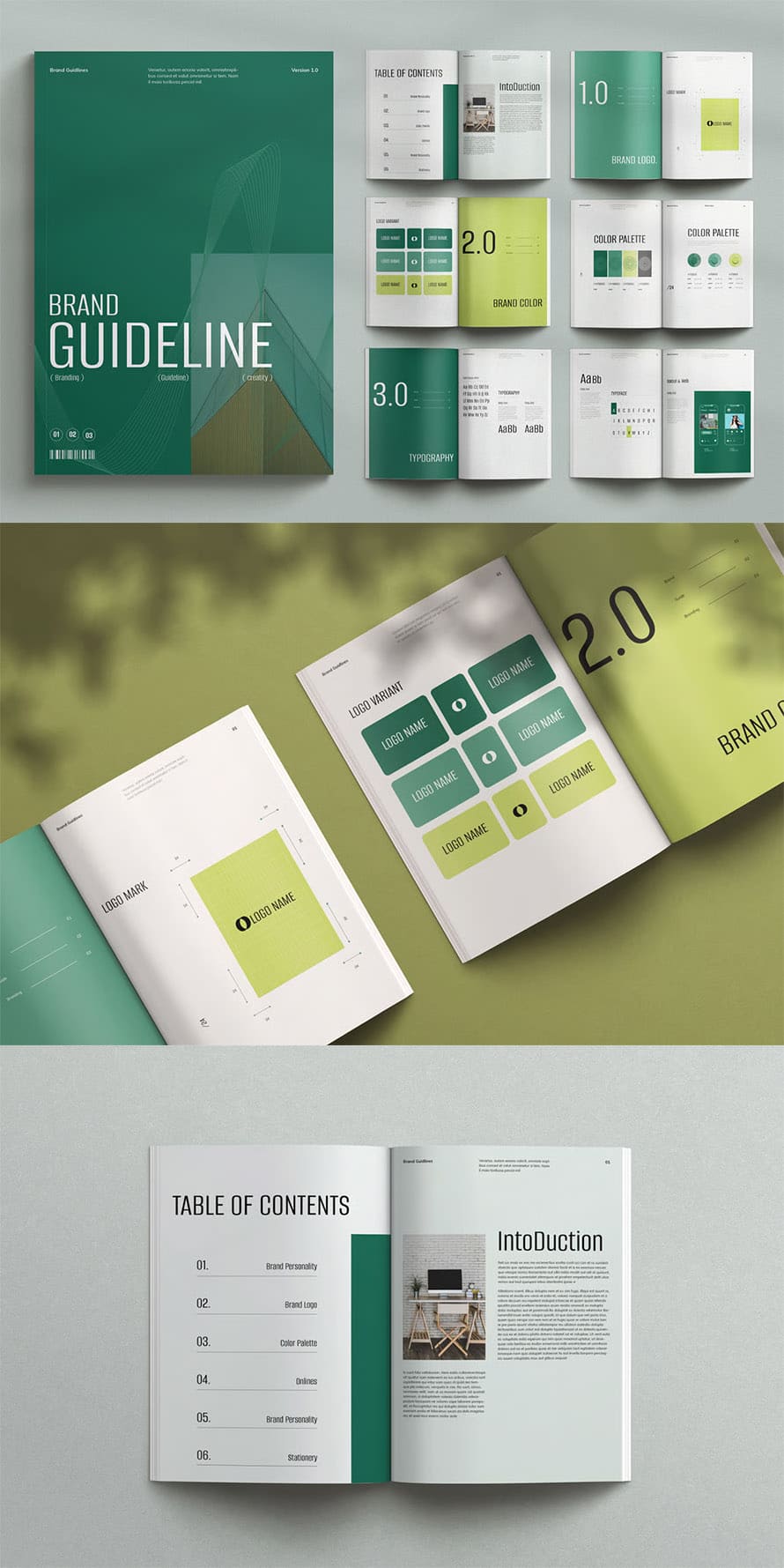 Creative Brand Guideline Template