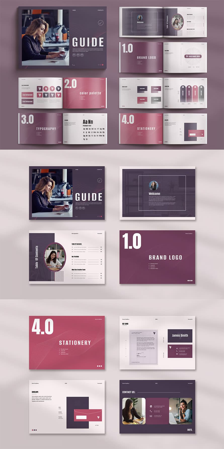 Brand Style Guideline Template
