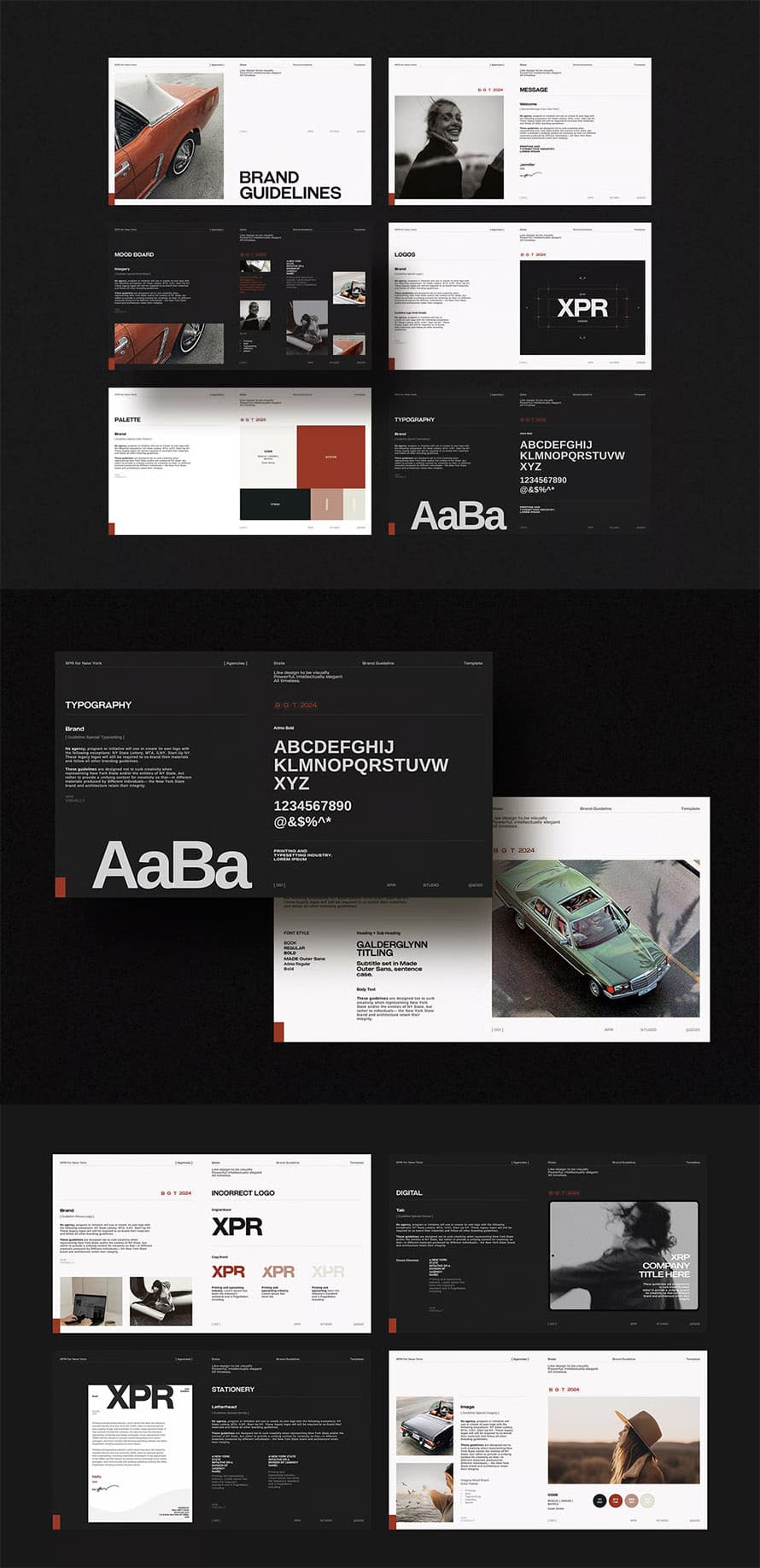 Creative Elegant Brand Guideline Template