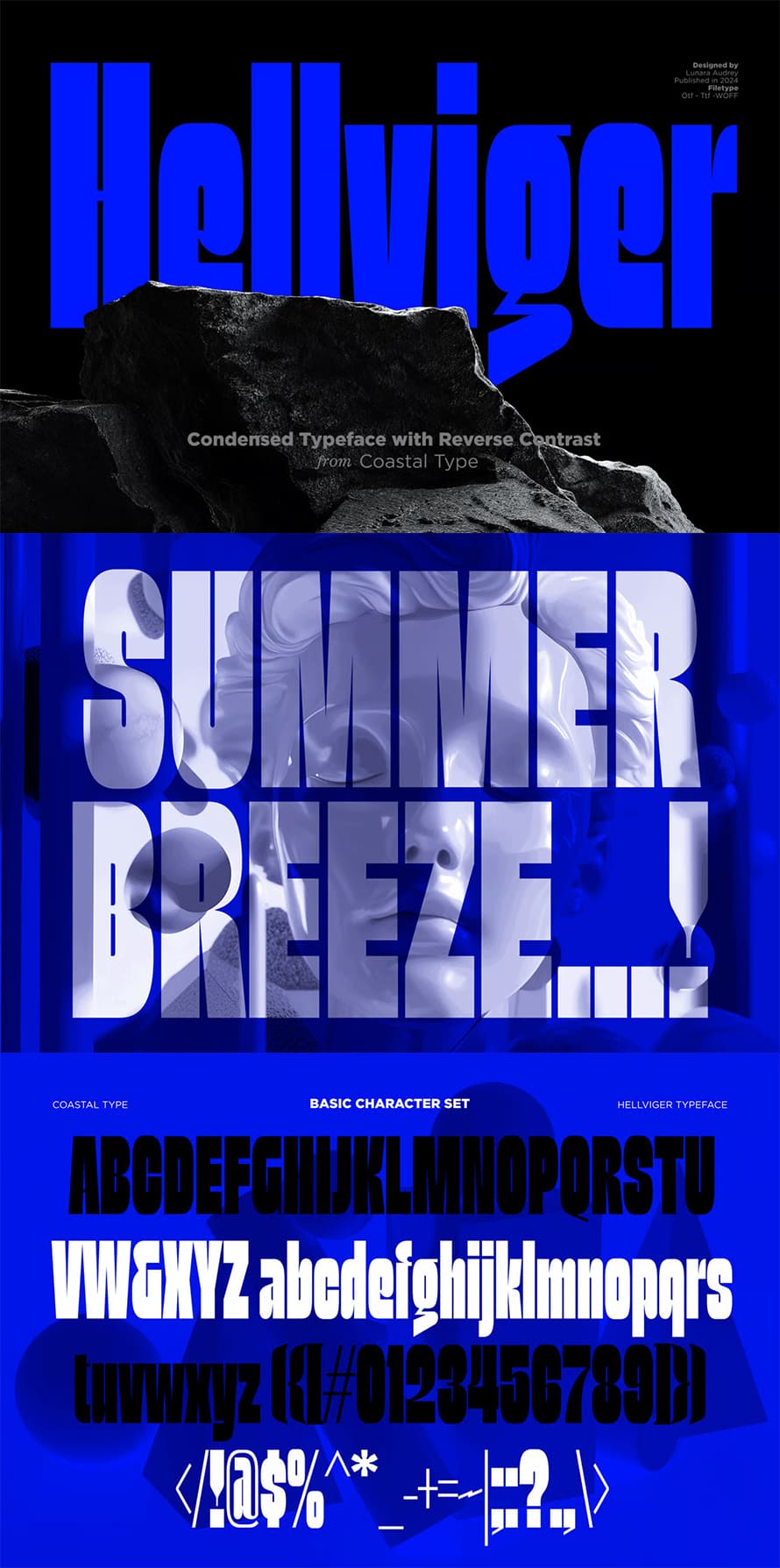 Hellviger Condensed Serif Font