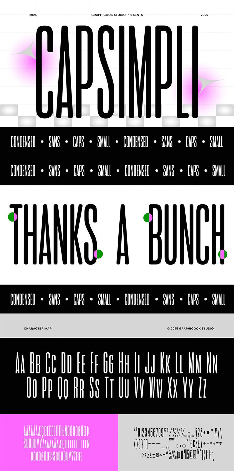Capsimpli Serif Condensed Font