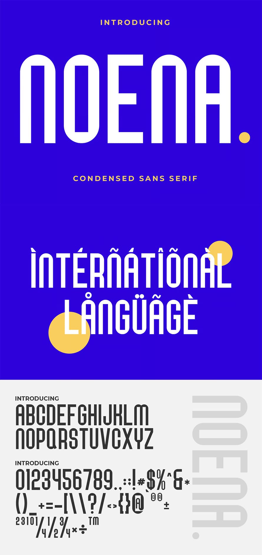 Noena Condensed Font