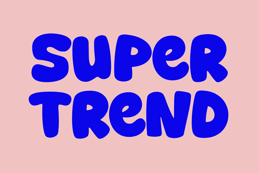Super Trend Free Font