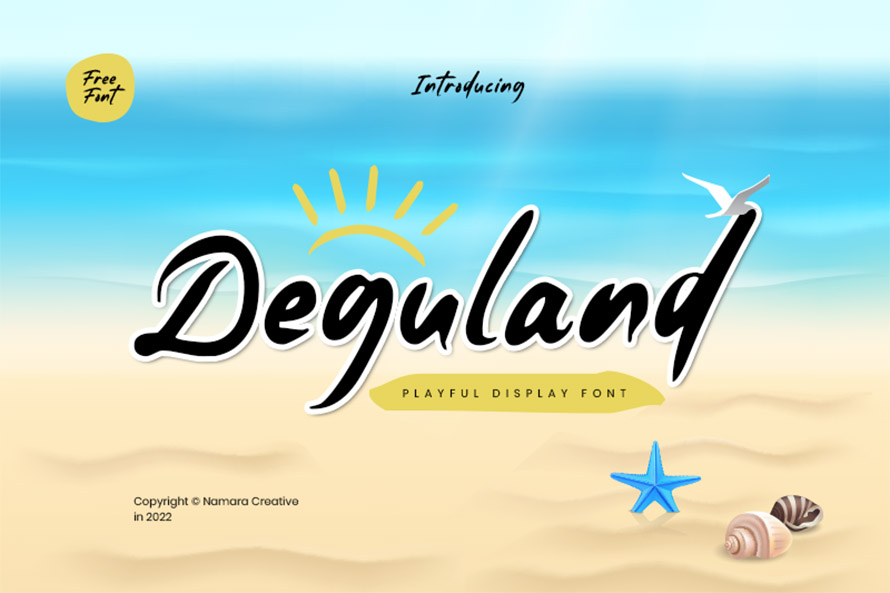 Deguland Free Font