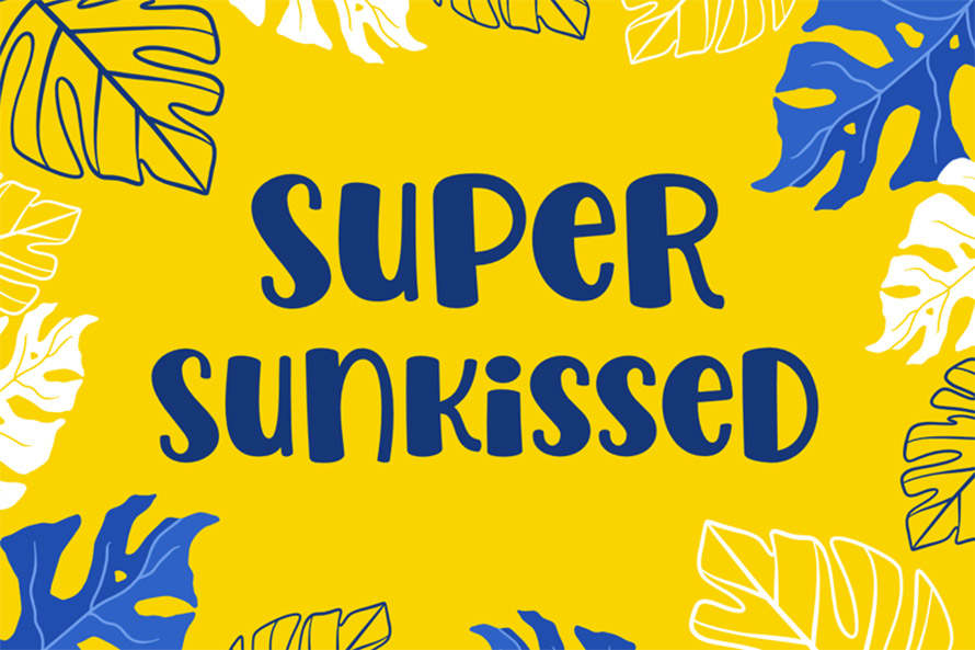 Super Sunkissed Free Font
