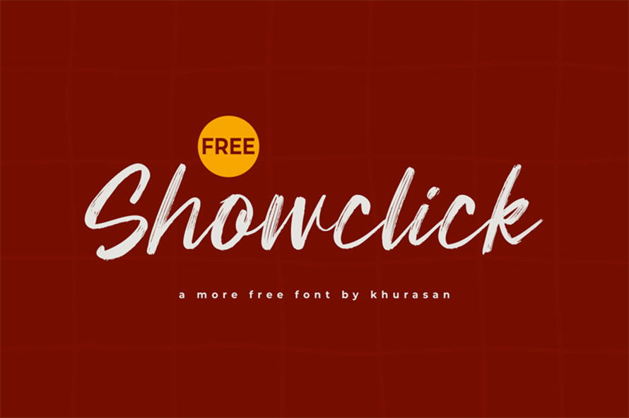 Showclick Free Font