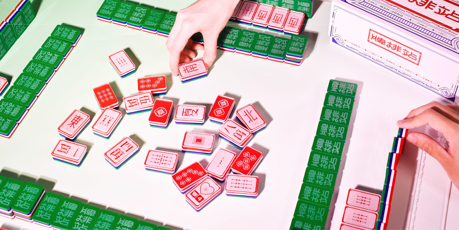 Image from the Mahjong Reimagined: Student Design Project Inspired by Taiwan’s Street Signs article on Abduzeedo