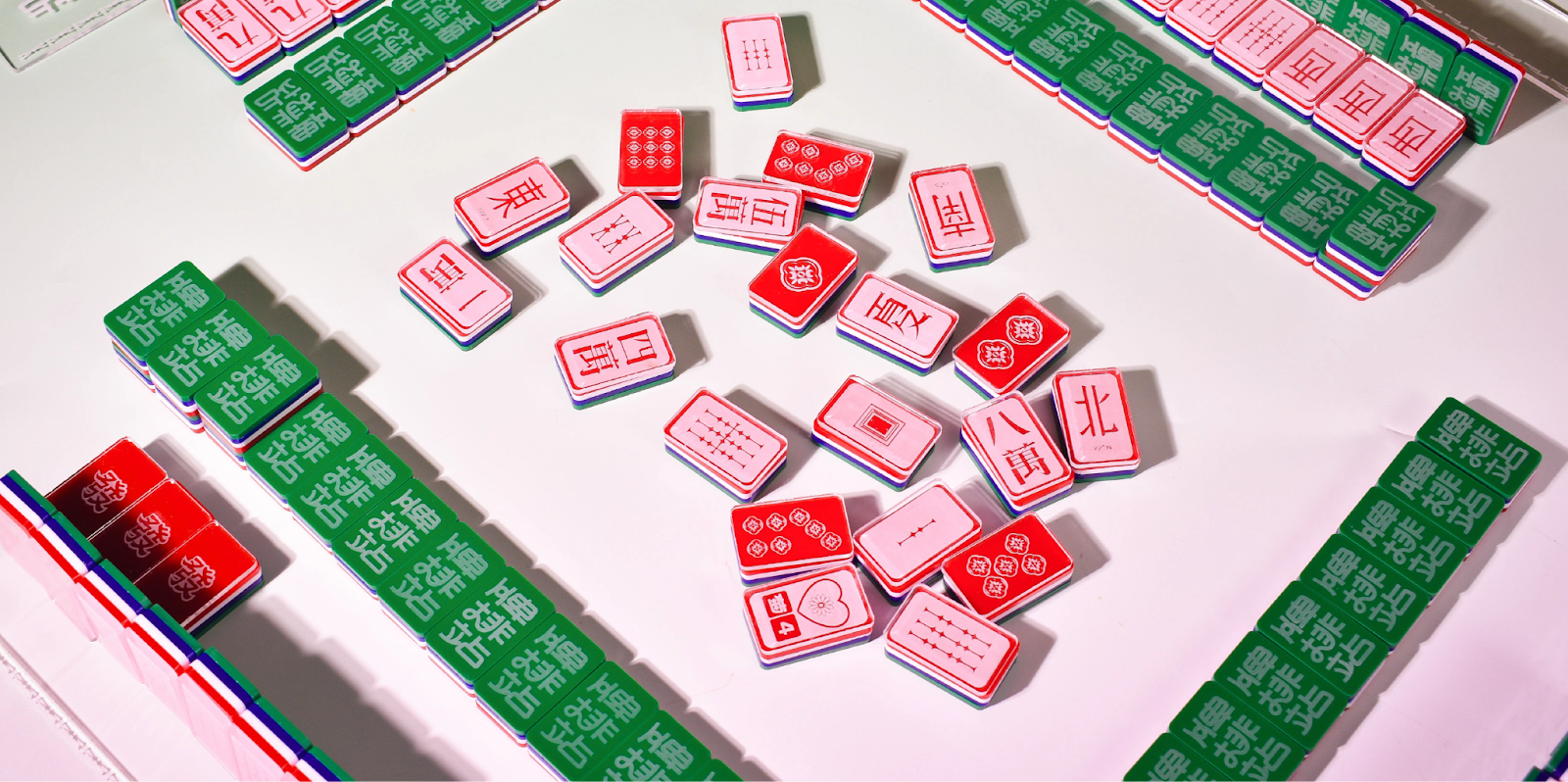 Image from the Mahjong Reimagined: Student Design Project Inspired by Taiwan’s Street Signs article on Abduzeedo